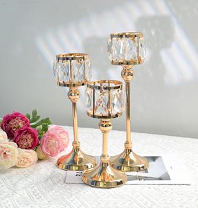 Hot Selling Aluminum Glass Crystal <b>Tealight</b> Votive Latest Standard Metal <b>Tealight</b> <b>Candles</b> Attractive Stand - Product Image 6
