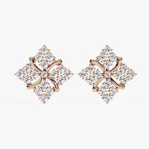 Premium 18K Gold Plated Small Fancy Earrings Wholesale High Demand Elegant <b>Jewelry</b> <b>Designs</b> for Women - Product Image 5