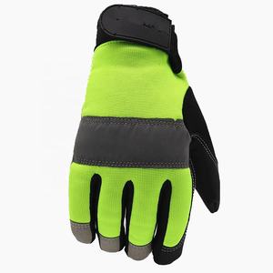 Gants de sécurité en coton microfibre cuir pour l'industrie de plein air formation au travail écran tactile Compatible personnalisé en gros pour - Product Image 2