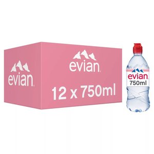 Evian 330ml*24 Bouteilles Eau Minérale Naturelle Importée Originale Eau Potable Française Boîte de 24 - Product Image 1