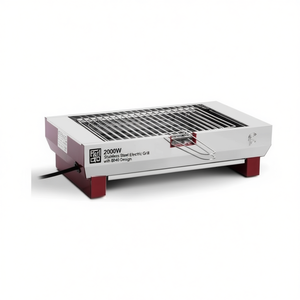 Parrilla Eléctrica de Acero Inoxidable de 2000W con Diseño B840 - Product Image 2