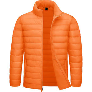 Manteau en duvet de qualité supérieure pour hommes, veste matelassée, streetwear au design personnalisé, manteaux chauds épais à la mode avec fermeture à glissière de grande taille - Product Image 5