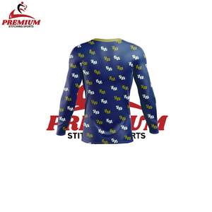 Camisetas de natación de manga larga con protección solar personalizadas para hombre, protectores contra sarpullidos ajustados para pesca, protector contra sarpullidos de secado rápido - Product Image 2