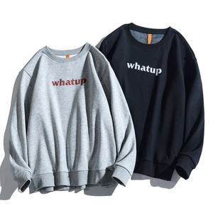 เสื้อสเวตเชิ้ตลำลองคุณภาพสูงสำหรับผู้หญิงเสื้อสเวตเชิ้ตแบบเรียบไหล่ตก - Product Image 5