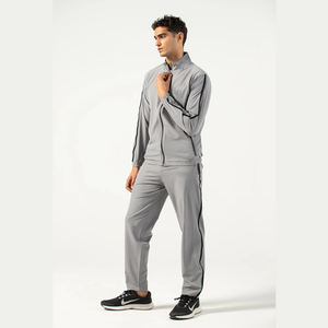 Custom Streetwear Acid Washed Vintage Tracksuit Men Streetwear Distressed Patchwork <b>Hoodie</b> and Sweatpants Set Sweatsuit Men - Product Image 4