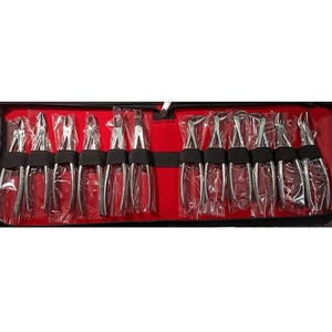 Ensemble d'instruments chirurgicaux dentaires Maher pour adultes Kit de pinces avec pince électrique pour l'extraction des dents - Product Image 1