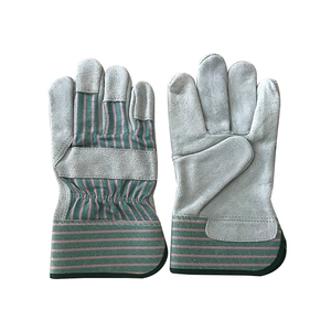 Gants de travail en cuir homologués CE EN388 avec protection du travail manuel pour les travaux industriels, de jardinage, de construction et mécaniques - Product Image 6