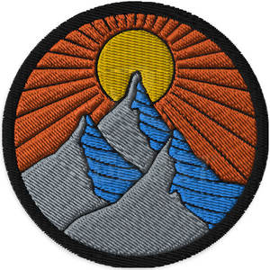 Patchs brodés thermocollants sur mesure, base en tissu de coton léger, couleurs et motifs personnalisés pour vêtements - Product Image 2