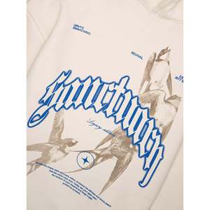 Sudadera con Capucha Sanctuary 100% Algodón French Terry para Invierno, Talla XSS, con Cierre y Serigrafía - Product Image 2