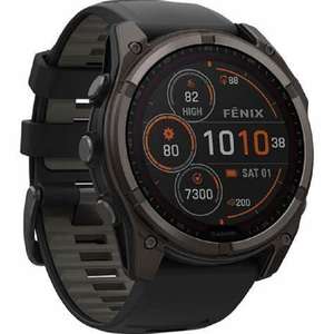 Montre connectée GPS multisports haut de gamme Garmin Fenix 8 51 mm Solar Sapphire neuve en stock - Product Image 3