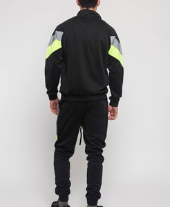 ชุดวอร์มผ้าคอตตอนเนื้อนุ่มของผู้ชายชุดวอร์มแบบมีซิปขนาดใหญ่พิเศษสำหรับ460gsm โลโก้ออกแบบได้ตามต้องการ - Product Image 5