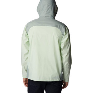 Veste souple légère en polyester avec fermeture éclair pour hommes coupe-vent d'extérieur imperméable avec fermeture à glissière pour la randonnée du printemps et de l'automne - Product Image 5
