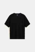 Kaos Pria OEM Mewah Olahraga Aktif Bahan Terry Katun Slim Fit O-Neck Lengan Pendek Motif Tengkorak Cetak Timbul Bernapas Ramah Lingkungan