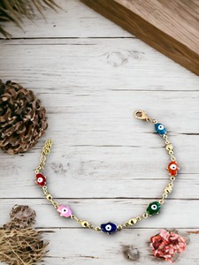 สร้อยข้อมือสเตนเลสสตีลเคลือบหินเซอร์คอนดีไซน์ทันสมัย-ของขวัญ - Product Image 5