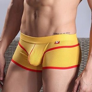 Cómodos Calzoncillos Clásicos Antibacterianos Sin Costuras Transpirables de Secado Rápido de Algodón y Fibra de Bambú con Diseño Sólido para Hombre - Product Image 2