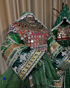 Ropa tradicional hecha a mano vestido afgano de alta calidad mejor Material afgano Vintage vestidos de mujer 0584 - Product Image 2