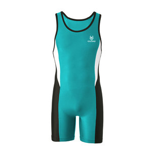 Camiseta de lucha profesional con ajuste de compresión y costuras duraderas para partidos Camiseta de lucha con tela transpirable - Product Image 6