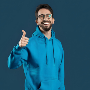 Sudaderas con capucha con logotipo personalizado de alta calidad para hombre, venta al por mayor, jersey liso en blanco, hecha en fábrica de Bangladesh Sudadera con capucha, fabricante a granel - Product Image 3