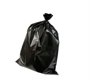 Sacs à ordures sacs poubelle sacs à ordures en rouleau noir pour déchets ménagers sacs d'emballage à poche plate - Product Image 5