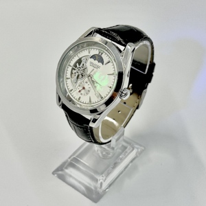 Precio al por mayor Reloj de lujo Relojes automáticos para los hombres Reloj mecánico de cuero genuino - Product Image 4