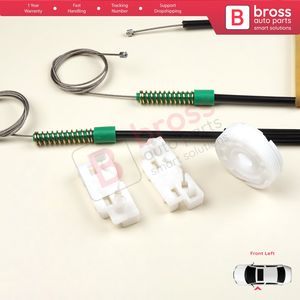 Kit de réparation de lève-vitre BWR644 Porte avant gauche 307 4/5 portes 2000-2008 Pièces automobiles Bross Fabriqué en Turquie - Product Image 6