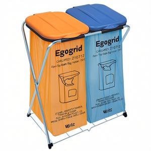Support pour sacs poubelles (130Lt) Egogrid 2 Assortis 210712 - Product Image 2