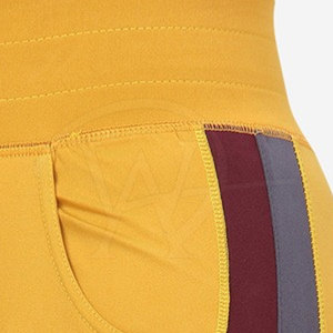 Legging Femme 100% Coton Haute Qualité Sans Couture, Vêtement de Sport Respirant Anti-Bactérien, Style Décontracté Taille Mi-Haute avec Logo - Product Image 6