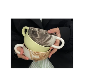 Factory Supplier Dinner Table Set Marble Fruit Salad Mixing Serving Bowl with Customization Natural Craft - Product Image 4