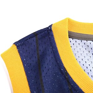 Maillot de basket-ball équipe fabrication sur mesure ensemble tissu à mailles sublimé débardeur short personnalisé flexible pour les clubs - Product Image 4