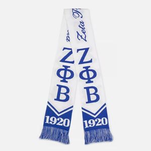 Écharpe unisexe Zeta Phi Beta grecque imprimée, tricotée, 100 % acrylique, quatre saisons, durable, douce - Product Image 2