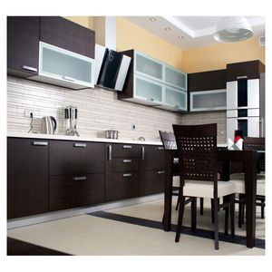 Soluzioni moderne per mobili da <span class=keywords><strong>cucina</strong></span> Prima economiche che combinano telai in alluminio, carcasse di compensato e <span class=keywords><strong>dimensioni</strong></span> personalizzate - Product Image 6