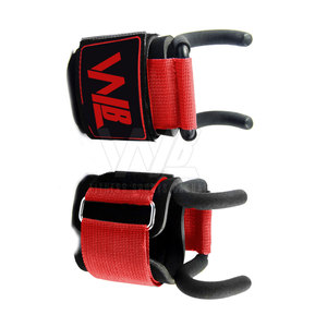 Wholesale Black Beast Hook <b>Weight</b> Lifting Gym Fitness <b>Training</b> Gloves Wrist Support Straps Neoprene Material Non-Slip Men - Product Image 3