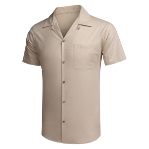 T-shirts ajustés pour hommes T-shirts en tricot pour hommes Chemises décontractées et légères T-shirt pour hommes Imprimé 100% polyester - Product Image 3