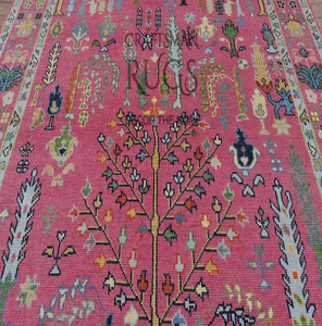 Alfombras de lana anudadas a mano antiguas personalizadas OEM 8x14 9x12 juegos de alfombras tejidas multicolores para el hogar proveedores indios - Product Image 3