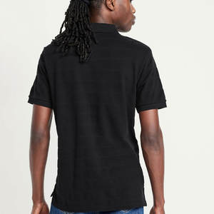 Vente en gros 100% coton broderie logo polos à manches courtes polo de golf uni t-shirts polo d'été personnalisé pour hommes - Product Image 5