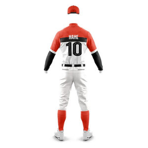 Uniforme de béisbol de manga corta transpirable de color y tamaño personalizado con el mejor diseño, uniforme de béisbol ligero a la venta - Product Image 6