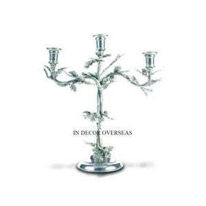 Centre de Table en Métal Plaqué Or de Haute Qualité, Idéal pour Mariage et Événements, Centre de Table, Bougeoir, Design Créatif Moderne - Product Image 3