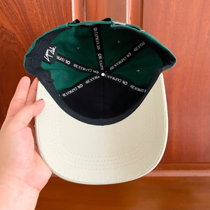 Gorra de Béisbol Personalizada de 6 Paneles, Gorras Vintage con Logotipo de Fieltro, Etiqueta Tejida de Alta Calidad, Gorras de Béisbol con Visera Curva Estructurada - Product Image 5