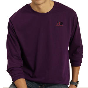 Camisa de Manga Larga para Hombre, Material Resistente, Camisa de Manga Larga Entallada para Hombre, Estilo Elegante de Oficina - Product Image 1