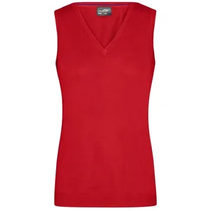 Gilet pull à col en V pour femmes, pour merchandising d'entreprise, polos pour promotion - Product Image 3