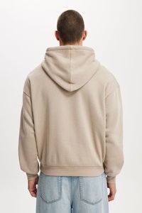 Sweat-shirt à capuche unisexe avec impression personnalisée OEM Sweat-shirt à capuche classique en coton polyester polaire à manches longues Pull-over surdimensionné Vente en gros Sable - Product Image 3