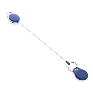 Portachiavi in ABS Riciclato Sostenibile, Gadget Promozionale Ecologico con Moschettone - Product Image 6