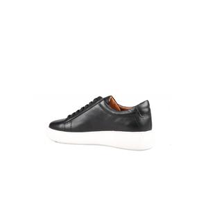 Scarpe Casual da uomo 1362002 in vera pelle nera - Product Image 4