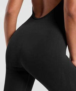 Combinaison de yoga pour femmes, nouvelle conception, vente en gros personnalisée, combinaison de sport sexy, body intégral, vêtements de sport d'été, vêtements de fitness - Product Image 4
