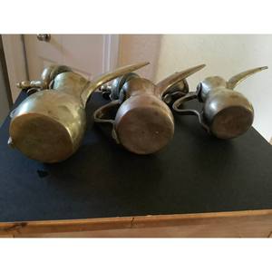 Teteras/Cafeteras Dallah Vintage de Latón Macizo Ecológicas con Asa y Tapa, Calidad Increíble a un Precio Razonable - Product Image 2