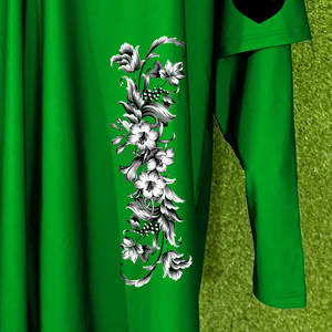 Vêtements de sport pour femmes en polyester imperméable de haute qualité sur mesure, manches longues, thobe, vêtements de sport musulmans de plein air, modeste, grande taille - Product Image 4