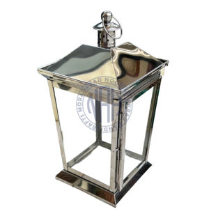 Classic Stainless Steel <b>Candle</b> Lantern Windproof Metal <b>Holder</b> Indoor <b>Outdoor</b> Use Wholesale Factory Bulk Export Price - Product Image 3