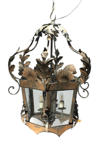 Lámpara de techo con acabado de capa de polvo negro Elizabeth, lámpara de araña de Metal rectangular para sala de estar, dormitorio y pasillo - Product Image 4