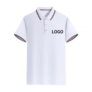 Personnalisé imprimé été mode hommes pour polos conception personnalisée revers T-Shirts décontracté à manches courtes hauts pour tricoté - Product Image 5