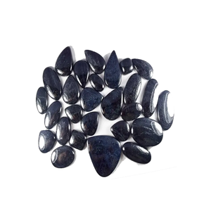 Pierre naturelle Iolite cristal Mix Shape Loose Gemstone Cabochon pierre précieuse cristal de guérison Toutes les formes Cabochon grossiste - Product Image 3